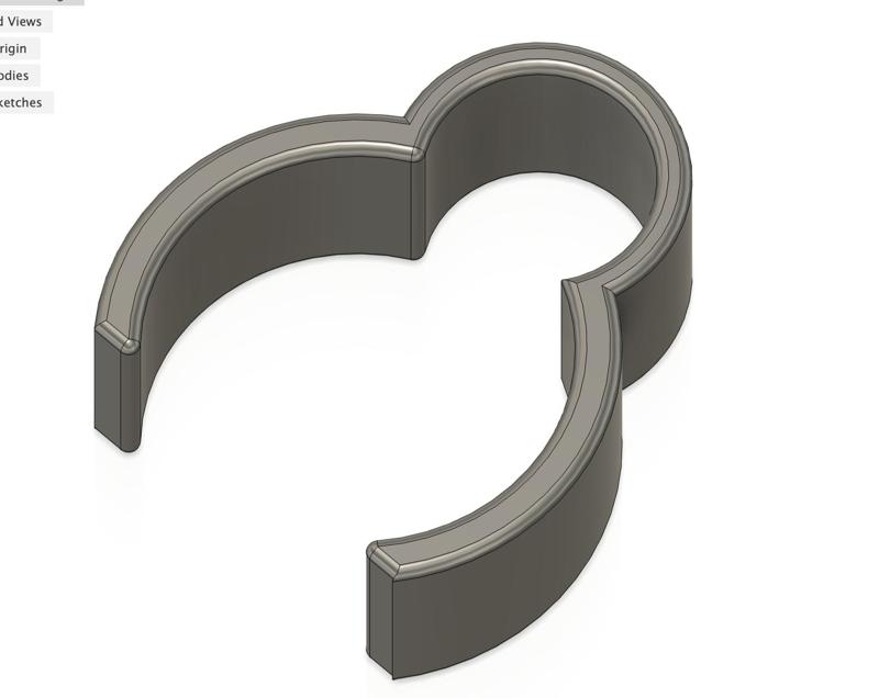 speaker stand cable clip