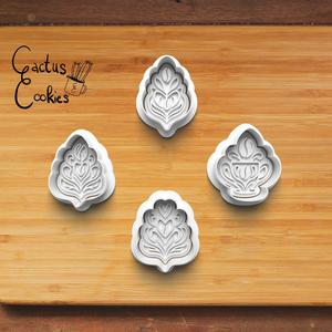 Small Coffee Cookie Cutter set 0941