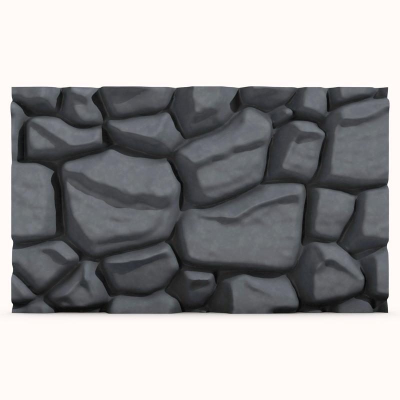 Stone wall 128