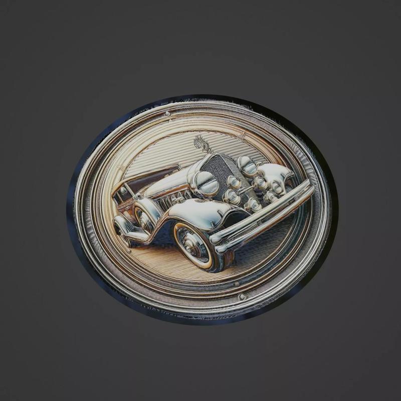 Car Pendant Medallion