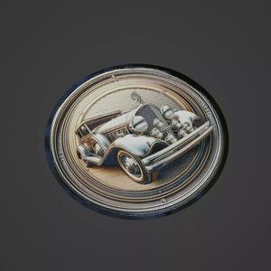 Car Pendant Medallion