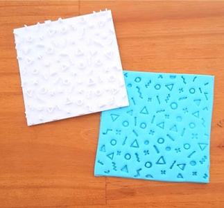 Geometric texture 90s