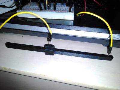 (Prototype) electronic trombone with conductive filament