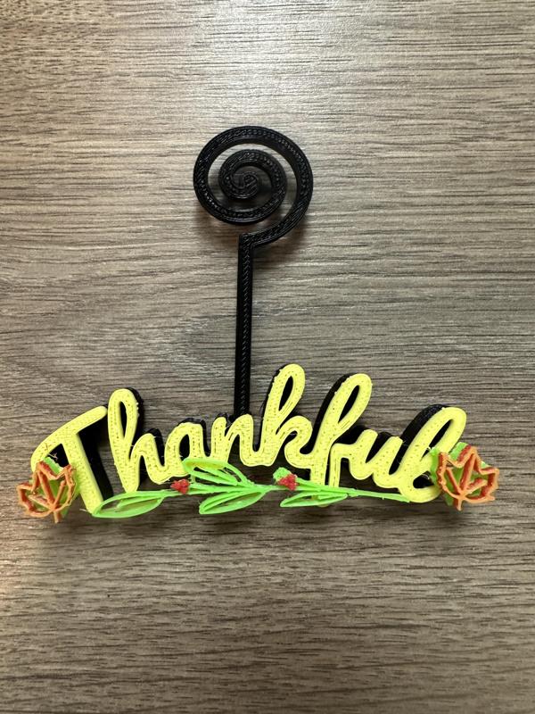 Thankful Photo Holder