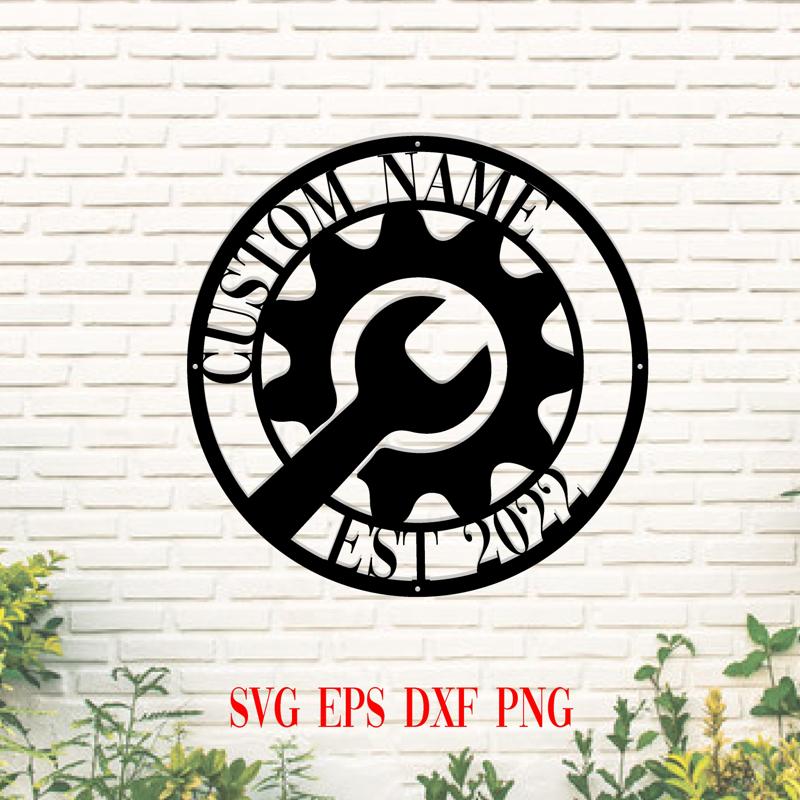 Workshop Metal Sign,Garage Sign