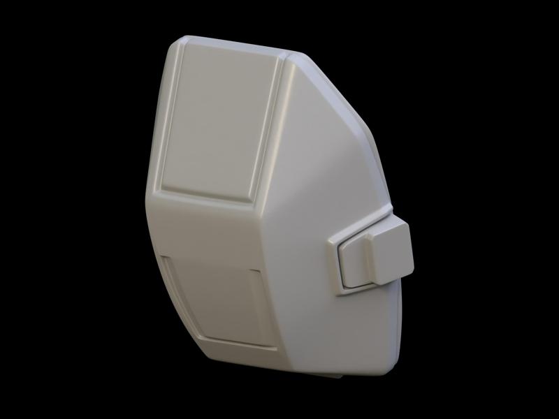 Type GND Knee pad 3d print file