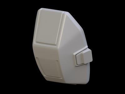 Type GND Knee pad 3d print file