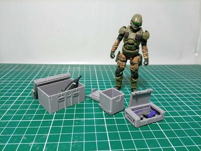 halo infinite crates 2 / boxes 1/18