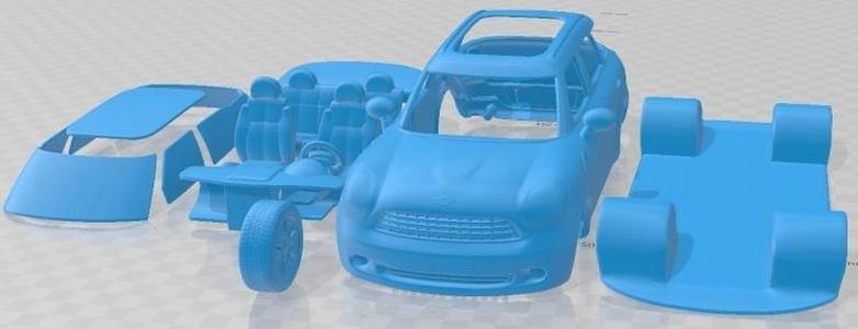 Mini Countryman 2011 Printable Car