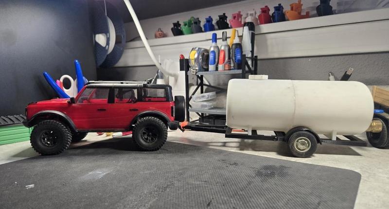 RC Water Tank Trailer