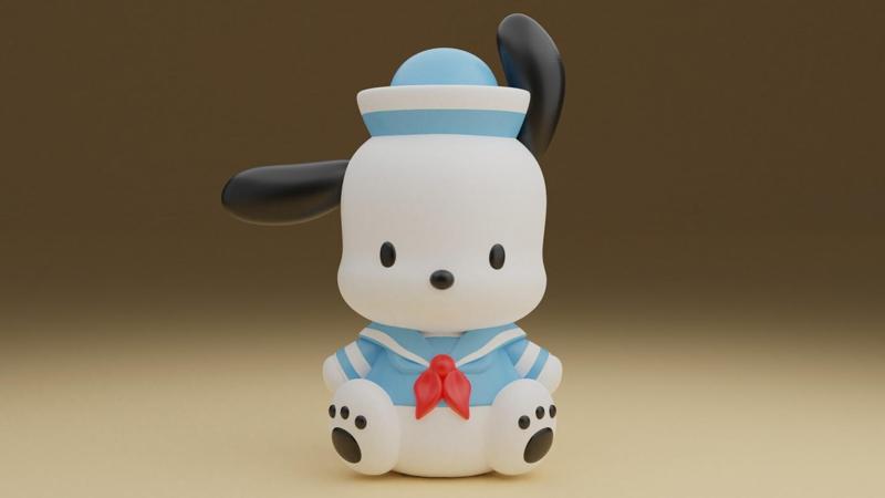 Pochacco sanrio sailor figure
