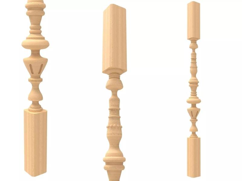 Wood baluster  3