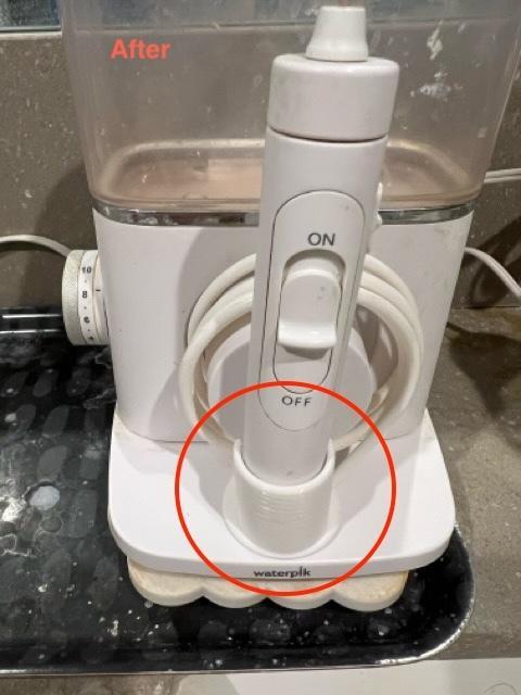 Waterpic wand bracket