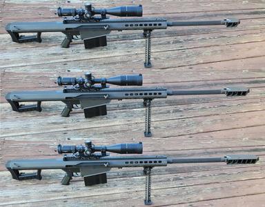 Barrett .50 cal M82A1 muzzle break extender dummy