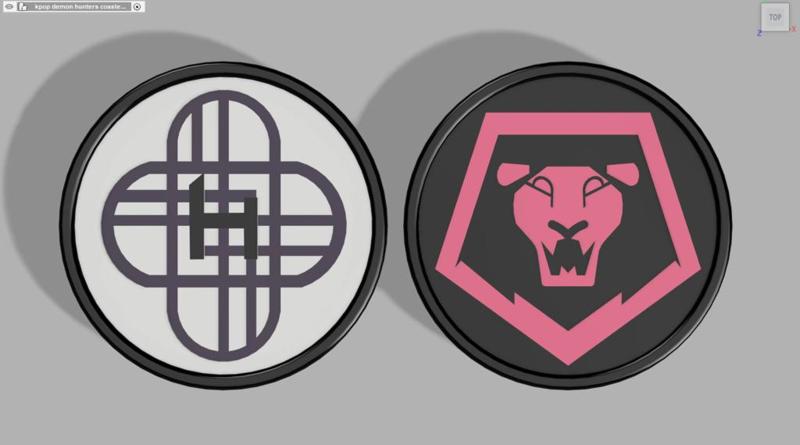 Kpop Demon Hunters Coasters
