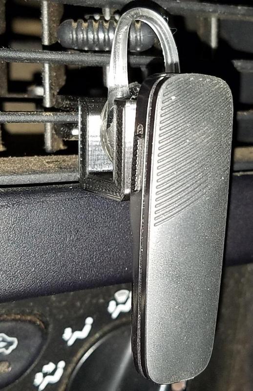 Bluetooth Headset Tacoma Vent Holder