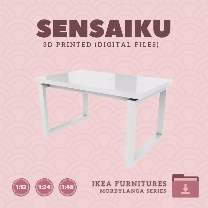 3 MORBYLANGA Table 55 In for Dollhouse - IKEA - 3D Print