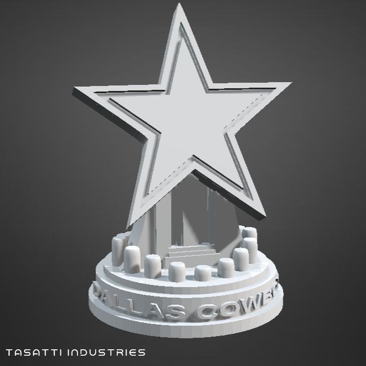 NFL Dallas Cowboys Logo Trophy