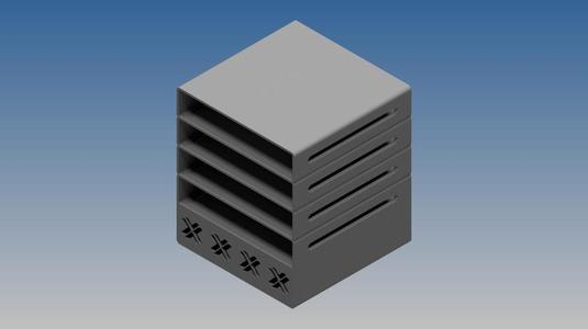 Lenovo ThinkCentre M910q 4-node enclosure