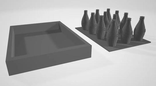 MIR Koka Kola- Pepsi Bin and Bottle