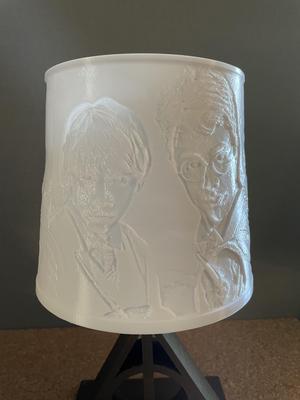 Harry Potter Lithophanie lampshade