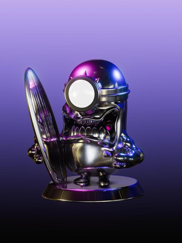 Minion silver surfer