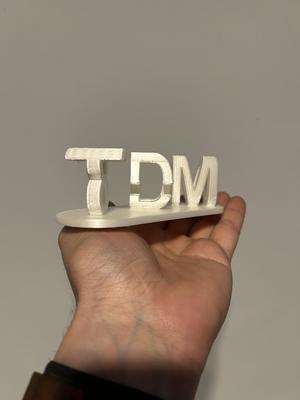 Yamaha TDM 850 ambigram