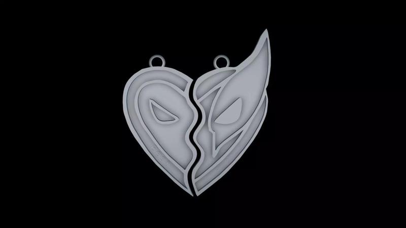 3d printable of Best Friends  stl