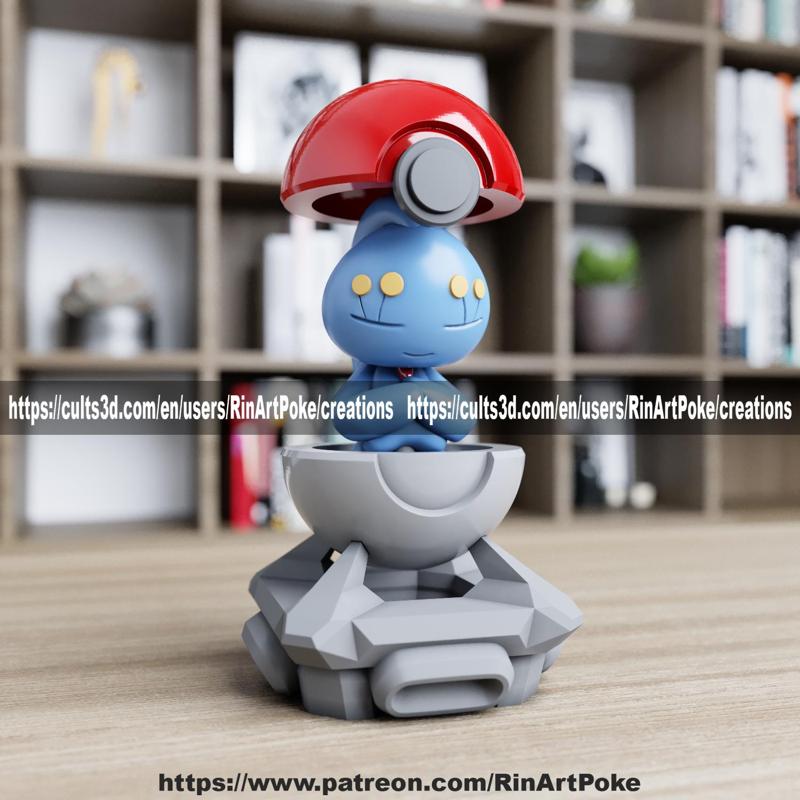 Manaphy in pokeball from pokemon