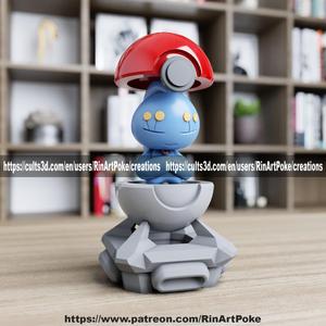 Manaphy in pokeball from pokemon