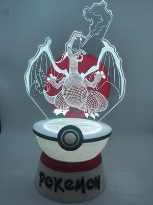 3d Pokemon lamp ball