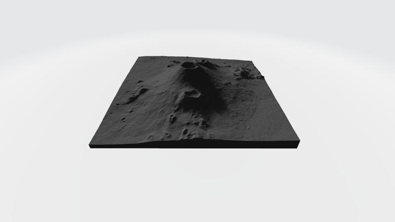 🌋 Mount Nyiragongo (Congo) 3D Map