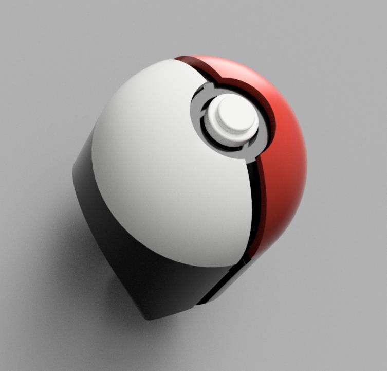 Pokemon Pokeball Ring