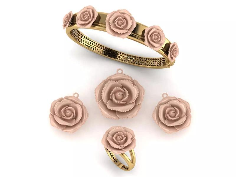 Rose multi piece set