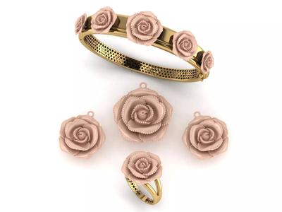Rose multi piece set