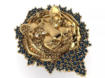 lion necklace