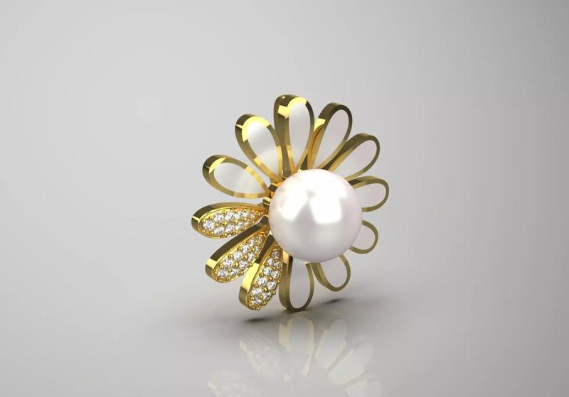 flower jewellery pendant pp0009