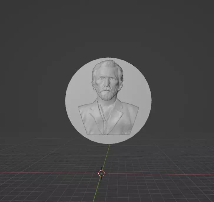 Vincent Van Gogh Relief