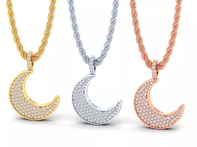 Small Moon Pendant