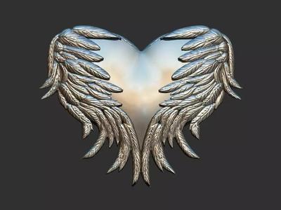 Heart with Wings