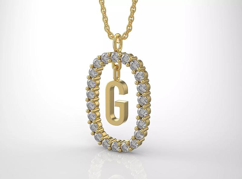 Pendant Letter G