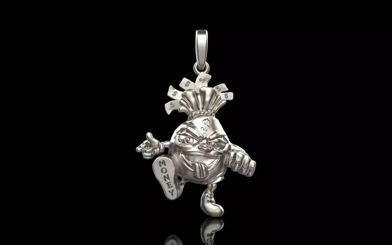 Moneybag pandant model 1258