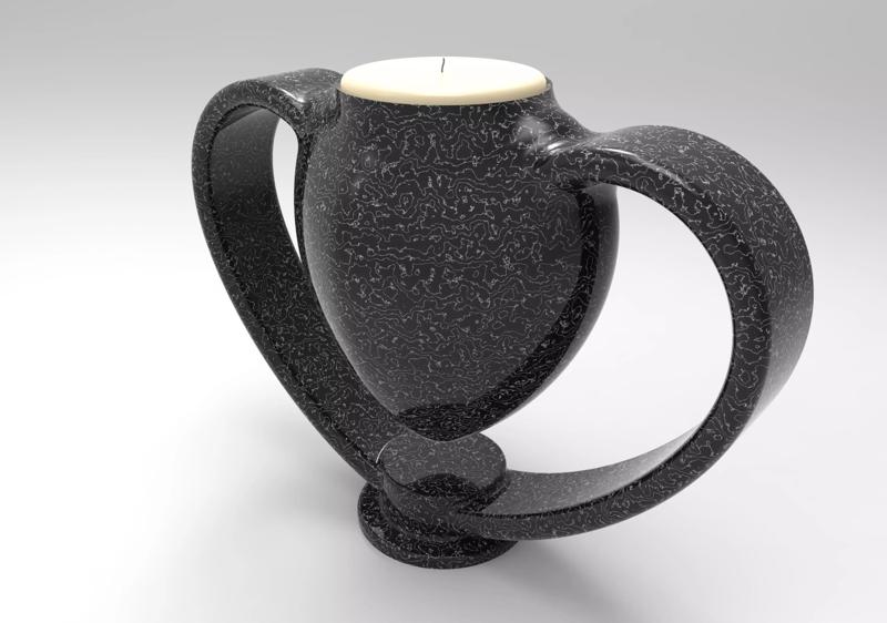 3D printable Lover Candle Place