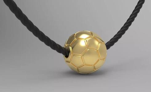 Football pendant 3D print model