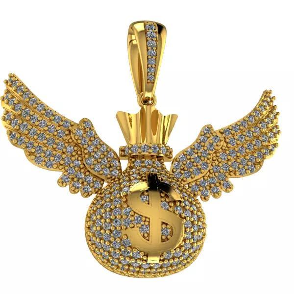 Money Bag Pendant