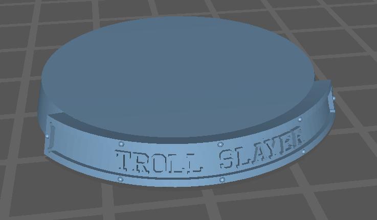 Troll Slayer Base For Blood Bowl