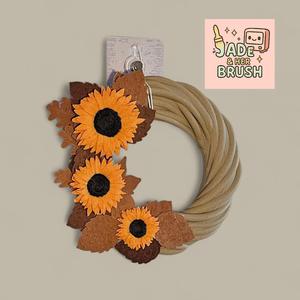 Autumn wreath halloween wall decor - cults exclusive