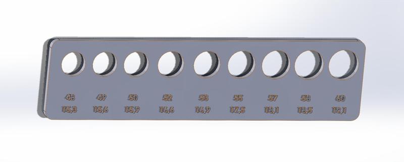 Ring Template for Ladies' Jewellery