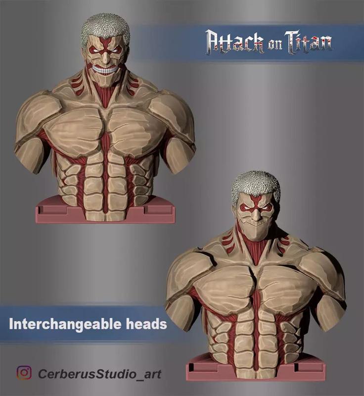 TITAN BLINDADO RAINER BUSTO - ATTACK ON TITAN