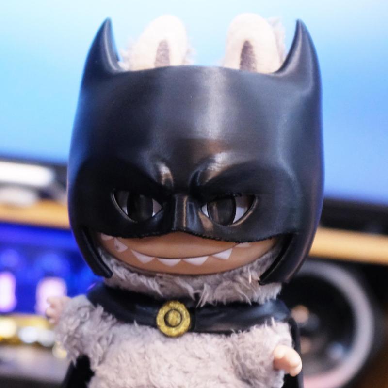 Batman Helmet For Cosplay -  Labubu Accessories Toys